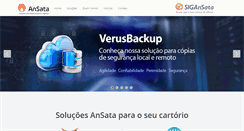 Desktop Screenshot of ansata.com.br